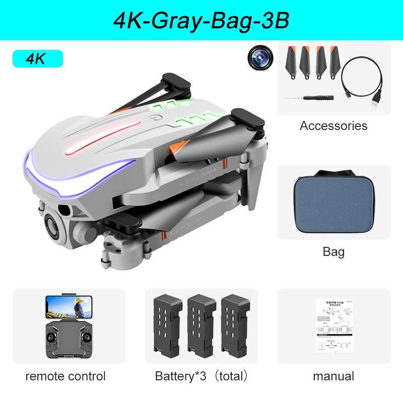 K109 Mini Drone - 2024 New Breathing Light 4K Dual HD Camera Automatic Obstacle Avoidance Professional Foldable Drone Quadcopter Gifts 7 K109 Mini Drone - 2024 New Breathing Light 4K Dual HD Camera Automatic Obstacle Avoidance Professional Foldable Drone Quadcopter Gifts - Image 7