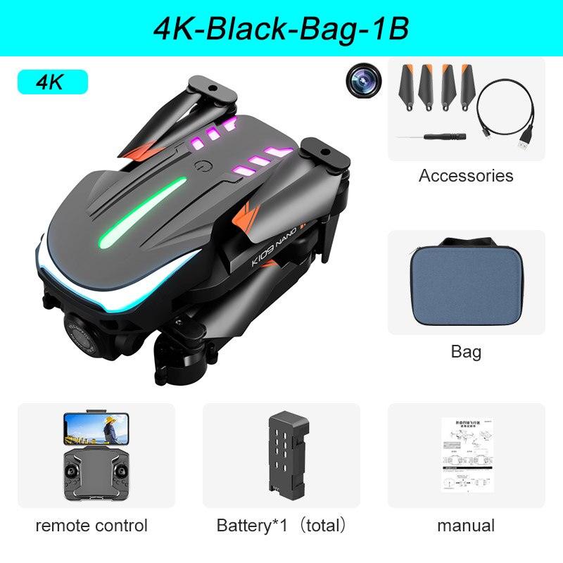 K109 Mini Drone - 2024 New Breathing Light 4K Dual HD Camera Automatic Obstacle Avoidance Professional Foldable Drone Quadcopter Gifts 5 K109 Mini Drone - 2024 New Breathing Light 4K Dual HD Camera Automatic Obstacle Avoidance Professional Foldable Drone Quadcopter Gifts - Image 5