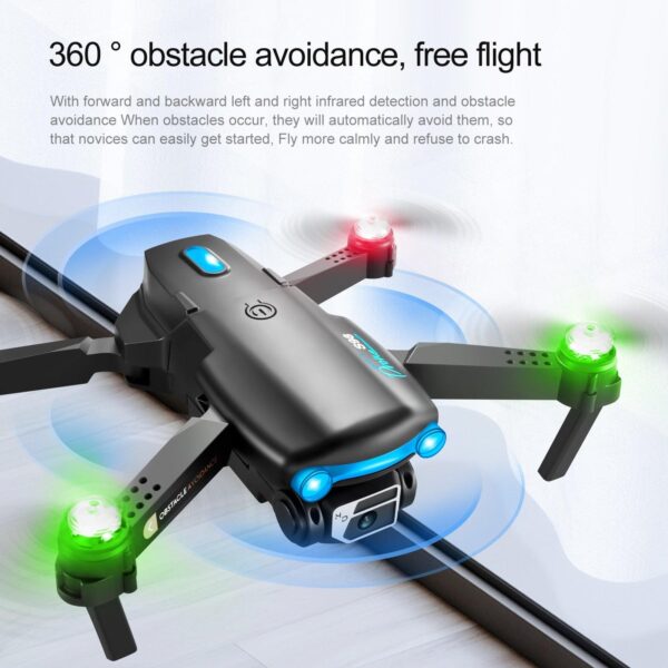 KBDFA S98 Drone - Cool Light Effect RC Helicopter Four-Sided Obstacle Avoidance UAV Optical Flow HD Camera Folding Drones Toy Gift 29 KBDFA S98 Drone - Cool Light Effect RC Helicopter Four-Sided Obstacle Avoidance UAV Optical Flow HD Camera Folding Drones Toy Gift - Image 29