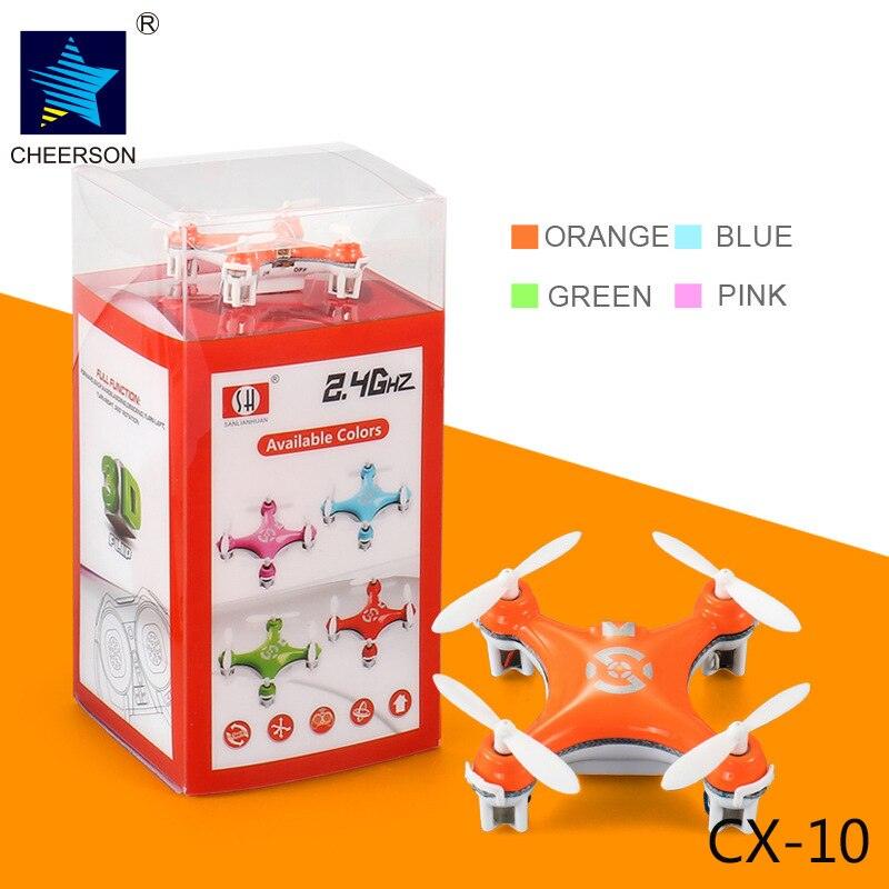 Cheerson CX10 Mini Drone - 4CH 2.4G RC Remote Control Drone Quadcopter Helicopter LED CX 10 Mini Done Toys Gift For Children Gift 10 Cheerson CX10 Mini Drone - 4CH 2.4G RC Remote Control Drone Quadcopter Helicopter LED CX 10 Mini Done Toys Gift For Children Gift - Image 10