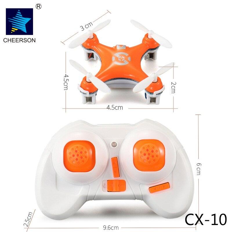 Cheerson CX10 Mini Drone - 4CH 2.4G RC Remote Control Drone Quadcopter Helicopter LED CX 10 Mini Done Toys Gift For Children Gift 6 Cheerson CX10 Mini Drone - 4CH 2.4G RC Remote Control Drone Quadcopter Helicopter LED CX 10 Mini Done Toys Gift For Children Gift - Image 6