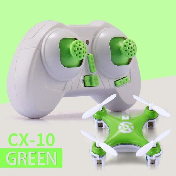 Cheerson CX10 Mini Drone - 4CH 2.4G RC Remote Control Drone Quadcopter Helicopter LED CX 10 Mini Done Toys Gift For Children Gift - صورة Cheerson CX10 Mini Drone - 4CH 2.4G RC Remote Control Drone Quadcopter Helicopter LED CX 10 Mini Done Toys Gift For Children Gift - صورة 4