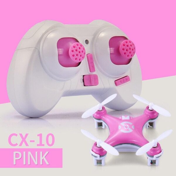 Cheerson CX10 Mini Drone - 4CH 2.4G RC Remote Control Drone Quadcopter Helicopter LED CX 10 Mini Done Toys Gift For Children Gift - صورة Cheerson CX10 Mini Drone - 4CH 2.4G RC Remote Control Drone Quadcopter Helicopter LED CX 10 Mini Done Toys Gift For Children Gift - صورة 3