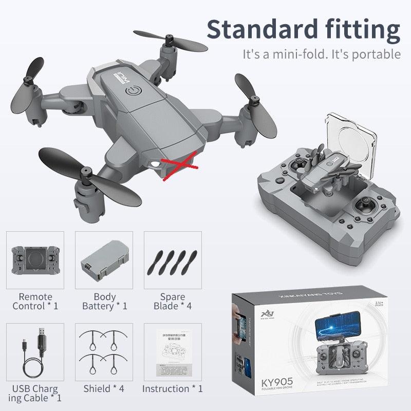 QJ KY905 Mini Drone - Profesional 4K Camera Wifi FPV Foldable Dron Quadcopter One-Key Return 360 Rolling RC Helicopter Kid Toys 20 QJ KY905 Mini Drone - Profesional 4K Camera Wifi FPV Foldable Dron Quadcopter One-Key Return 360 Rolling RC Helicopter Kid Toys - Image 20