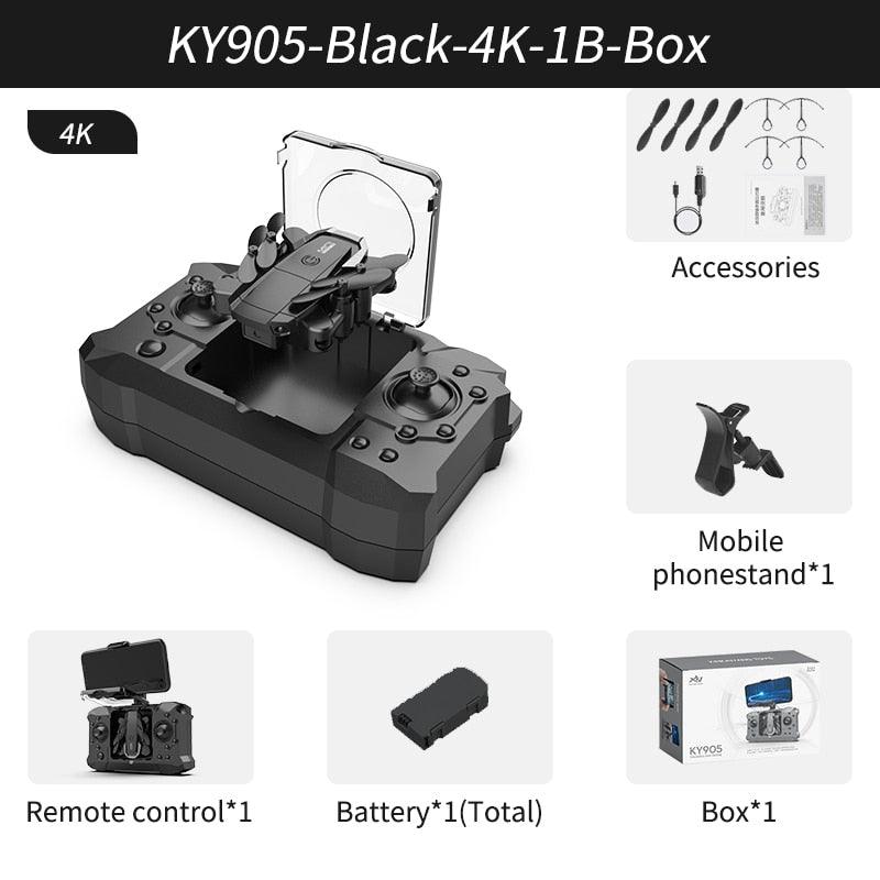 QJ KY905 Mini Drone - Profesional 4K Camera Wifi FPV Foldable Dron Quadcopter One-Key Return 360 Rolling RC Helicopter Kid Toys 19 QJ KY905 Mini Drone - Profesional 4K Camera Wifi FPV Foldable Dron Quadcopter One-Key Return 360 Rolling RC Helicopter Kid Toys - Image 19