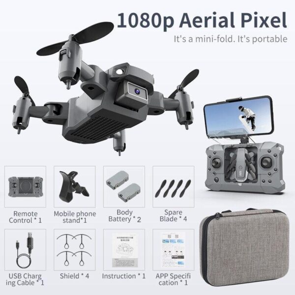 QJ KY905 Mini Drone - Profesional 4K Camera Wifi FPV Foldable Dron Quadcopter One-Key Return 360 Rolling RC Helicopter Kid Toys 17 QJ KY905 Mini Drone - Profesional 4K Camera Wifi FPV Foldable Dron Quadcopter One-Key Return 360 Rolling RC Helicopter Kid Toys - صورة QJ KY905 Mini Drone - Profesional 4K Camera Wifi FPV Foldable Dron Quadcopter One-Key Return 360 Rolling RC Helicopter Kid Toys - صورة 17