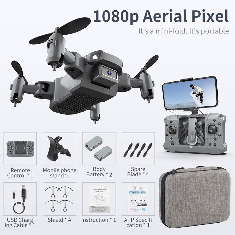 QJ KY905 Mini Drone - Profesional 4K Camera Wifi FPV Foldable Dron Quadcopter One-Key Return 360 Rolling RC Helicopter Kid Toys 17 QJ KY905 Mini Drone - Profesional 4K Camera Wifi FPV Foldable Dron Quadcopter One-Key Return 360 Rolling RC Helicopter Kid Toys - Image 17