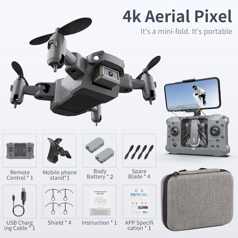 QJ KY905 Mini Drone - Profesional 4K Camera Wifi FPV Foldable Dron Quadcopter One-Key Return 360 Rolling RC Helicopter Kid Toys 11 QJ KY905 Mini Drone - Profesional 4K Camera Wifi FPV Foldable Dron Quadcopter One-Key Return 360 Rolling RC Helicopter Kid Toys - Image 11