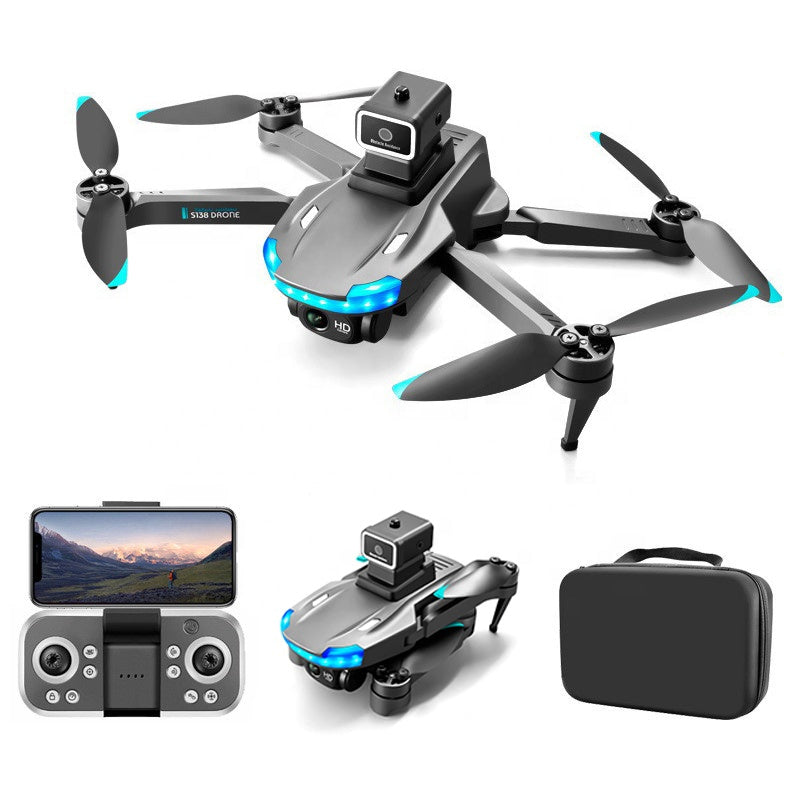 KBDFA S138 Drone - 8K Dual Camera Drone Foldable Optical Flow Rcfpv Aerial Photography Brushless Quadcopter Children's Toy Drone Gift 1 KBDFA S138 Drone - 8K Dual Camera Drone Foldable Optical Flow Rcfpv Aerial Photography Brushless Quadcopter Children's Toy Drone Gift