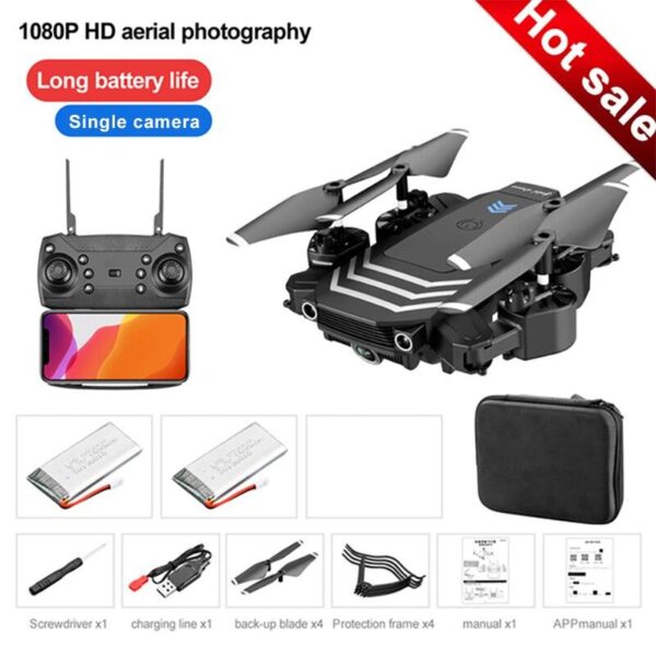 QJ LS11 Pro Drone - 4K HD Camera WIFI FPV Altitude Hold Mode One Key Return Foldable Quadcopter RC Helicopter Gifts for Children 12 QJ LS11 Pro Drone - 4K HD Camera WIFI FPV Altitude Hold Mode One Key Return Foldable Quadcopter RC Helicopter Gifts for Children - صورة QJ LS11 Pro Drone - 4K HD Camera WIFI FPV Altitude Hold Mode One Key Return Foldable Quadcopter RC Helicopter Gifts for Children - صورة 12