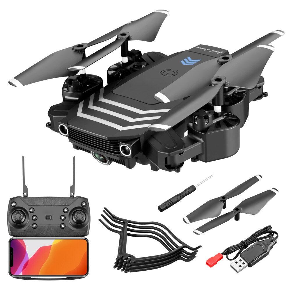 QJ LS11 Pro Drone - 4K HD Camera WIFI FPV Altitude Hold Mode One Key Return Foldable Quadcopter RC Helicopter Gifts for Children 1 QJ LS11 Pro Drone - 4K HD Camera WIFI FPV Altitude Hold Mode One Key Return Foldable Quadcopter RC Helicopter Gifts for Children