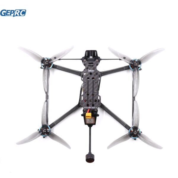 GEPRC Crocodile5 Baby FPV Drone - LR HD Polar LongRange FPV Drone Carbon Fiber Reinforced Frame For RC FPV Quadcopter Freestyle Drone - Bild 5