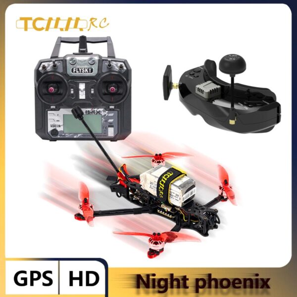 TCMMRC Night Phoenix - 4Inch Long Range RC Kit UAV Caddx Nebula Nano V2 HD VTX GPS FPV Racing Drone Quadcopter Radio control toys 3 TCMMRC Night Phoenix - 4Inch Long Range RC Kit UAV Caddx Nebula Nano V2 HD VTX GPS FPV Racing Drone Quadcopter Radio control toys — изображение 3