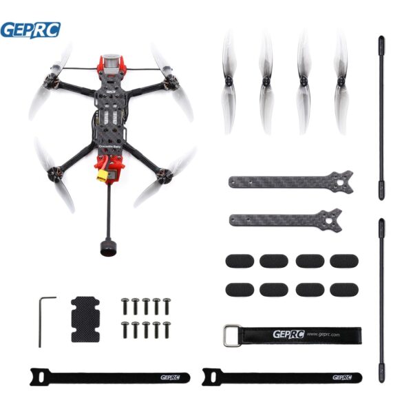 GEPRC Crocodile Baby 4 FPV Drone - HD Micro Long Range(New F722 AIO) WITH Polar Camera For RC FPV Quadcopter Long Range Freestyle Drone - Image 3