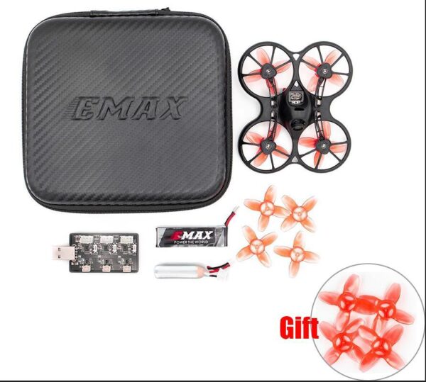 Emax 2S Tinyhawk S Mini FPV Racing Drone - With Camera 0802 15500KV Brushless Motor Support 1/2S Battery 5.8G FPV Glasses RC Plane — изображение 4