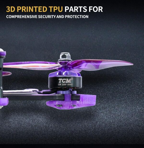 TCMMRC Night Phoenix - 5-Inch Long Range Drone FPV Racing Drone kit Drones Toys Quadcopters with Camera HD 4K 8 TCMMRC Night Phoenix - 5-Inch Long Range Drone FPV Racing Drone kit Drones Toys Quadcopters with Camera HD 4K - Image 8