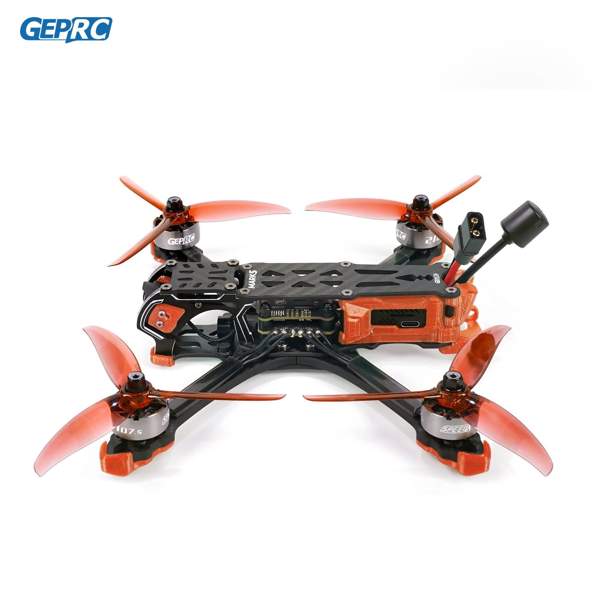 GEPRC MARK5 HD O3 Freestyle FPV Drone - Orange System 6S New VTX O3 Air Unit for RC FPV Bluetooth Quadcopter Freestyle Drone 3 GEPRC MARK5 HD O3 Freestyle FPV Drone - Orange System 6S New VTX O3 Air Unit for RC FPV Bluetooth Quadcopter Freestyle Drone - Image 3