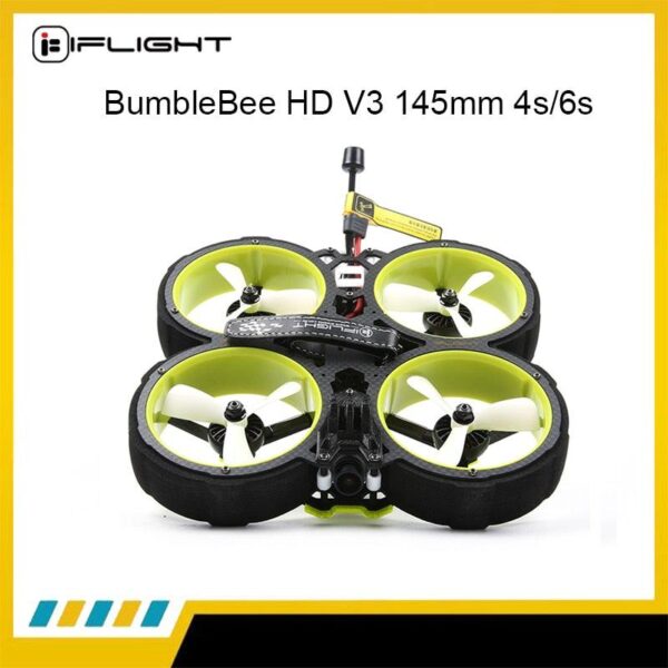 iFlight BumbleBee HD V3 - 145mm 4s 6s CineWhoop BNF W/ Beast F7 55A BLHeli-S AIO Board/Caddx Polar Vista Digital HD System for FPV — изображение 3
