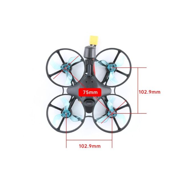 iFlight Alpha A75 FPV Drone - Analog 75mm FPV Drone with RaceCam R1 Micro 1.8mm Cam/XING 1103 8000KV motor/SucceX-D 20A Whoop F4 AIO Board 4 iFlight Alpha A75 FPV Drone - Analog 75mm FPV Drone with RaceCam R1 Micro 1.8mm Cam/XING 1103 8000KV motor/SucceX-D 20A Whoop F4 AIO Board — изображение 4