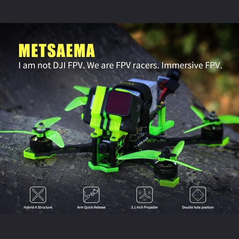 TCMMRC Metsaema 215 - FPV Racing Drone Kit 2207 2400KV F4-40A Camouflage Foldable Propeller Racing Freestyle Drone Flying Flexible 9 TCMMRC Metsaema 215 - FPV Racing Drone Kit 2207 2400KV F4-40A Camouflage Foldable Propeller Racing Freestyle Drone Flying Flexible - Image 9