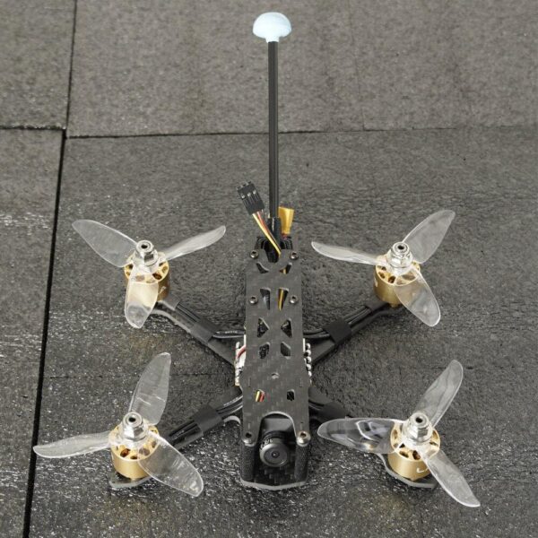 Tcmmrc Gold Martian 140 - 3-Inch FPV Racing Drone Kit Radio Control Toys Professional Quadcopter with Long Antenna — изображение 6