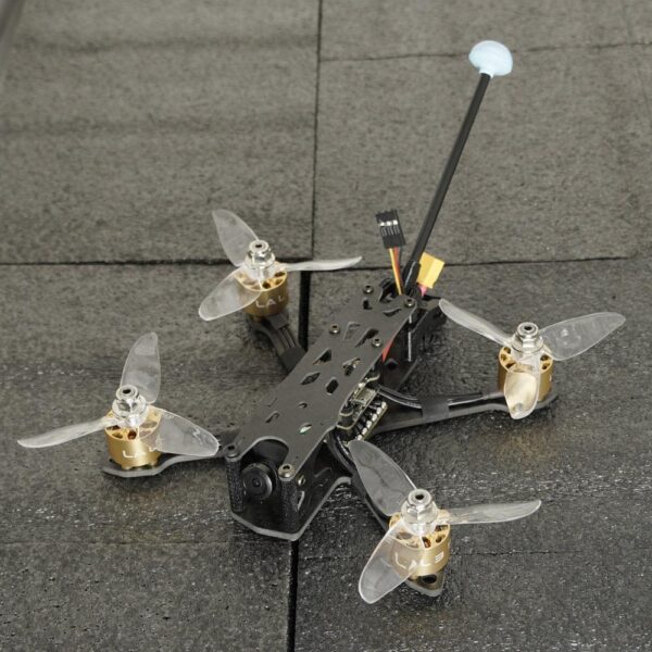 Tcmmrc Gold Martian 140 - 3-Inch FPV Racing Drone Kit Radio Control Toys Professional Quadcopter with Long Antenna — изображение 4