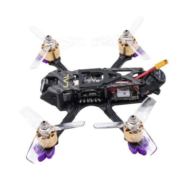 TCMMRC LAL3 FPV Racing Drone Kit - 3-Inch 145mm 3-4S FPV Racing Drone PNP Caddx Turtle V2 HD 1408 3750KV Motor 25A ESC 300MW VTX 3 TCMMRC LAL3 FPV Racing Drone Kit - 3-Inch 145mm 3-4S FPV Racing Drone PNP Caddx Turtle V2 HD 1408 3750KV Motor 25A ESC 300MW VTX — изображение 3