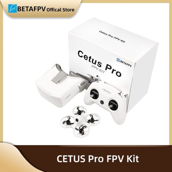 BETAFPV Cetus Pro FPV Kit - with Brushless Motors VR02 Goggles Literadio2 SE Transmitter BT2.0 450mah 1S Battery 4 BETAFPV Cetus Pro FPV Kit - with Brushless Motors VR02 Goggles Literadio2 SE Transmitter BT2.0 450mah 1S Battery - صورة BETAFPV Cetus Pro FPV Kit - with Brushless Motors VR02 Goggles Literadio2 SE Transmitter BT2.0 450mah 1S Battery - صورة 4