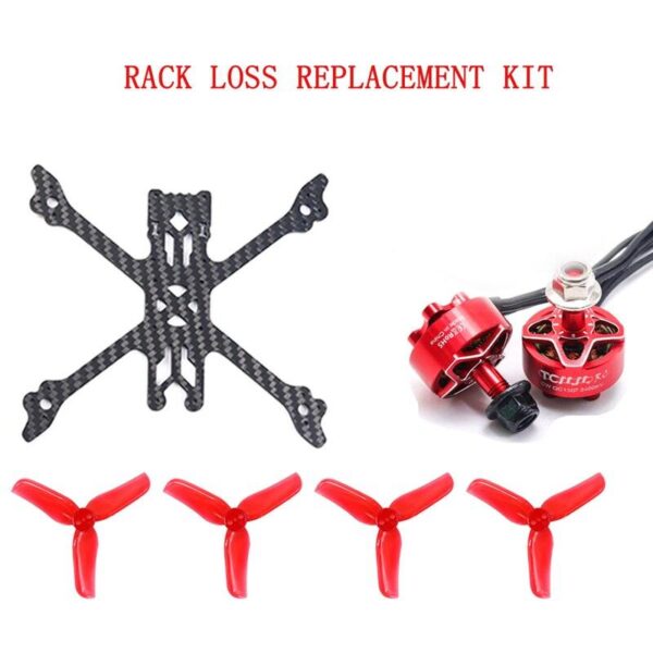 TCMMRC Dolphin Racing Drone - 3 Inch 3-6s 1507-2400KV Quadcopter RC Plane with Camera FPV Racing Drone DIY mini drone Kit new year gifts 2023 - Image 10