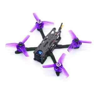 TCMMRC Dolphin Racing Drone - 3 Inch 3-6s 1507-2400KV Quadcopter RC Plane with Camera FPV Racing Drone DIY mini drone Kit new year gifts 2023