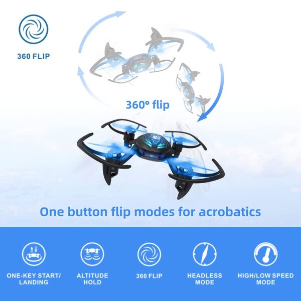 EMAX ThrillMotion Cyber-Rex Quadcopter - Toys For Boys 360 Flip Altitude Children Toys Kids Adults Fpv Drone Professional Drone 7 EMAX ThrillMotion Cyber-Rex Quadcopter - Toys For Boys 360 Flip Altitude Children Toys Kids Adults Fpv Drone Professional Drone - صورة EMAX ThrillMotion Cyber-Rex Quadcopter - Toys For Boys 360 Flip Altitude Children Toys Kids Adults Fpv Drone Professional Drone - صورة 7
