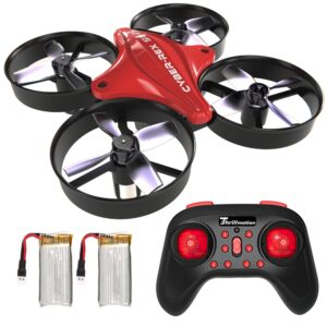 EMAX Cyber-Rex S620 Mini Drone - RC Quadcopt with Controller Headless 360 Flip Mode 3 Speed Push to Fly Toy Children's Day Gift