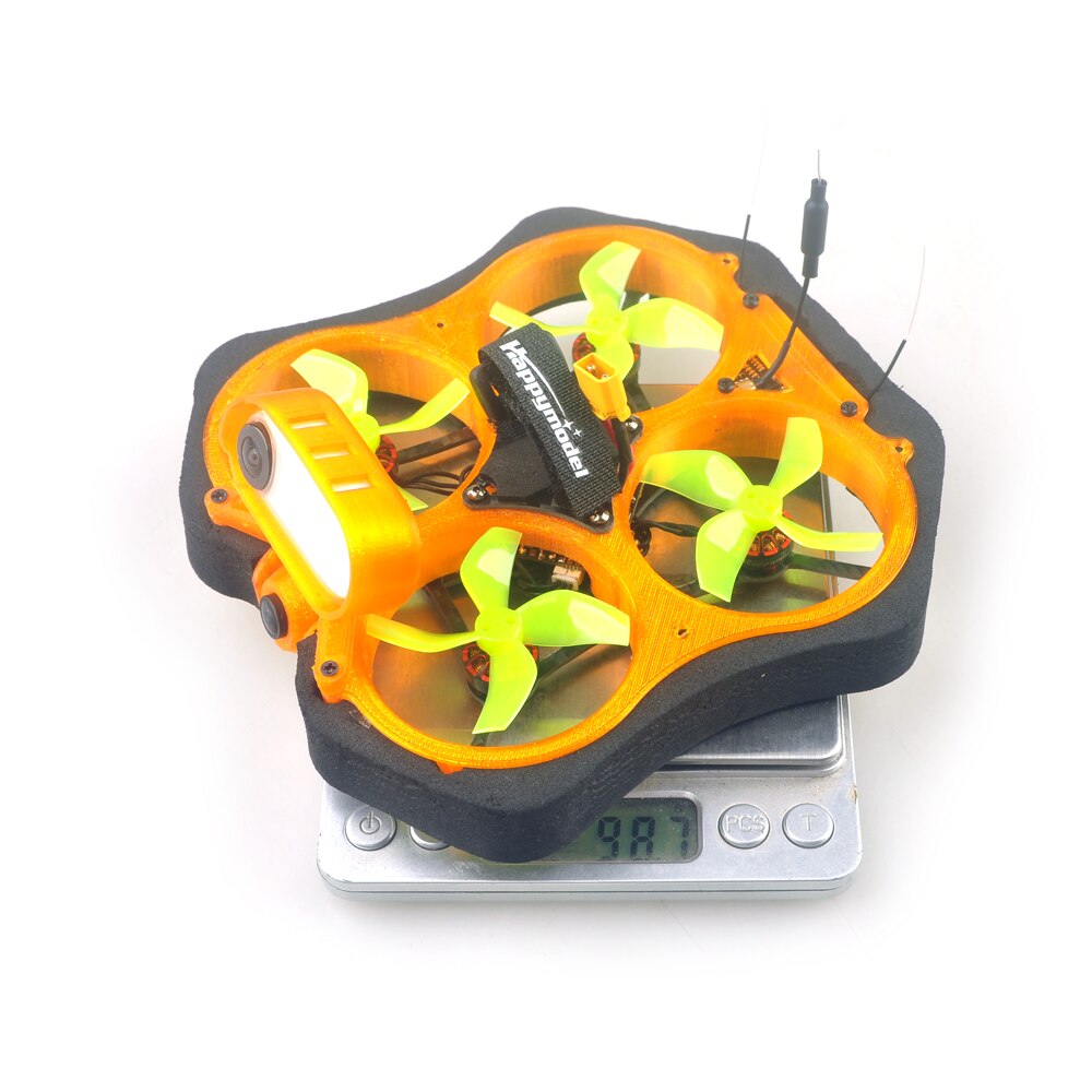 HappyModel CINE8 - CrazyF411 PRO 20A 400mW Caddx ANT 1200TVL EX1202.5 KV8000 2-3S 85mm Brushless Cinewhoop FPV DIY KIT Drone 6 HappyModel CINE8 - CrazyF411 PRO 20A 400mW Caddx ANT 1200TVL EX1202.5 KV8000 2-3S 85mm Brushless Cinewhoop FPV DIY KIT Drone - Image 6