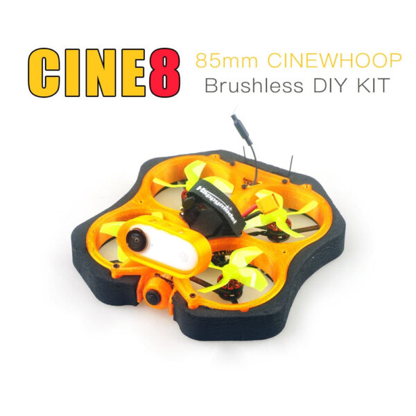HappyModel CINE8 - CrazyF411 PRO 20A 400mW Caddx ANT 1200TVL EX1202.5 KV8000 2-3S 85mm Brushless Cinewhoop FPV DIY KIT Drone 3 HappyModel CINE8 - CrazyF411 PRO 20A 400mW Caddx ANT 1200TVL EX1202.5 KV8000 2-3S 85mm Brushless Cinewhoop FPV DIY KIT Drone - صورة HappyModel CINE8 - CrazyF411 PRO 20A 400mW Caddx ANT 1200TVL EX1202.5 KV8000 2-3S 85mm Brushless Cinewhoop FPV DIY KIT Drone - صورة 3