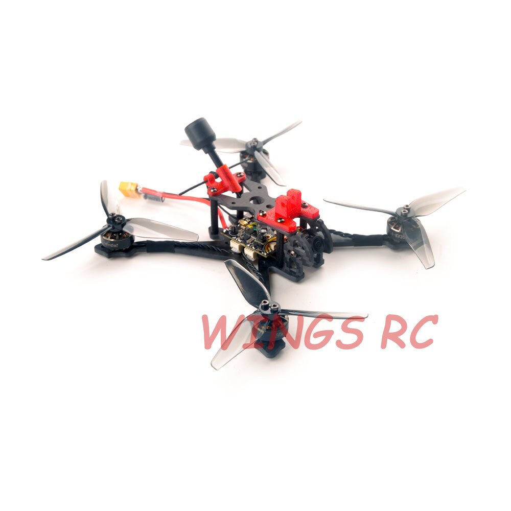 HappyModel Crux35 - ELRS X1 CrazyF411 BLHELIS 5A OVX303 300mW Caddx Ant 1200TVL EX1404 KV3500 4S 3.5inch FPV Freestyle Drone 3 HappyModel Crux35 - ELRS X1 CrazyF411 BLHELIS 5A OVX303 300mW Caddx Ant 1200TVL EX1404 KV3500 4S 3.5inch FPV Freestyle Drone - Image 3