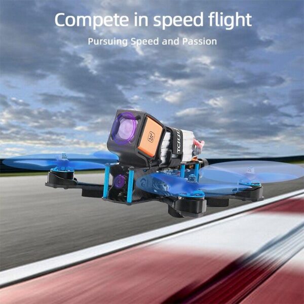 TCMMRC Omnibus F4 FPV Drone -  220mm FPV Racer RC Drone Omnibus F4 5.8G 40CH 30A Dshot600 2207 2400KV 600TVL CCD ARF — изображение 5