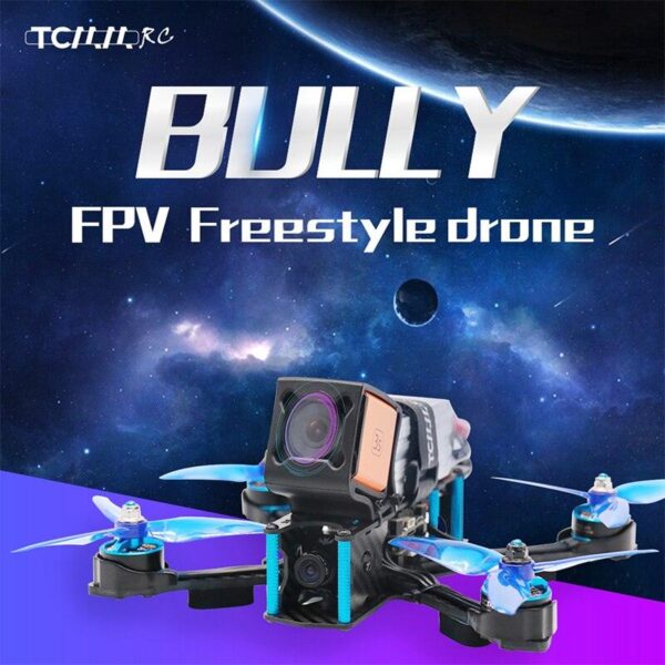 TCMMRC Omnibus F4 FPV Drone -  220mm FPV Racer RC Drone Omnibus F4 5.8G 40CH 30A Dshot600 2207 2400KV 600TVL CCD ARF — изображение 4