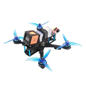 TCMMRC Omnibus F4 FPV Drone -  220mm FPV Racer RC Drone Omnibus F4 5.8G 40CH 30A Dshot600 2207 2400KV 600TVL CCD ARF