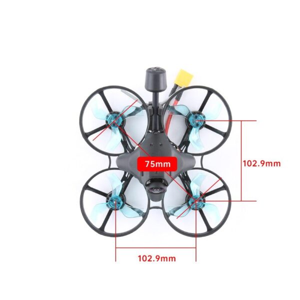 iFlight Alpha A75 HD 75mm Whoop with Polar Nano Vista Digital HD System /SucceX-D 20A Whoop F4 AIO Board/XING 1103 8000KV motor 6 iFlight Alpha A75 HD 75mm Whoop with Polar Nano Vista Digital HD System /SucceX-D 20A Whoop F4 AIO Board/XING 1103 8000KV motor — изображение 6