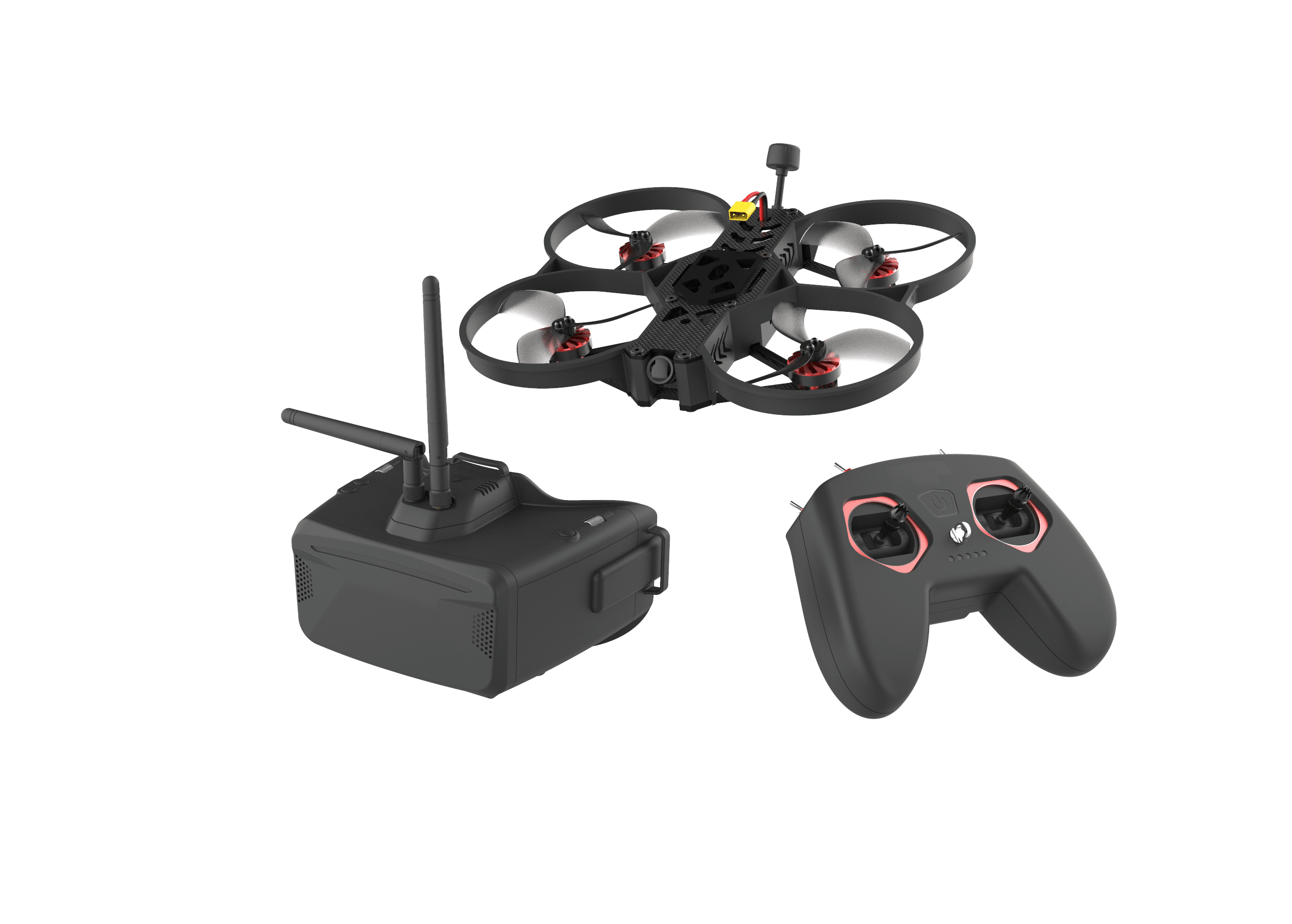 ATOMRC Seagull RTF - Micro FPV RC Racing Quadcopter Toys 3.5" 4S 158mm Drone T8 LITE Radio Skyzone Cobra LITE FPV Goggles 6 ATOMRC Seagull RTF - Micro FPV RC Racing Quadcopter Toys 3.5" 4S 158mm Drone T8 LITE Radio Skyzone Cobra LITE FPV Goggles - Image 6