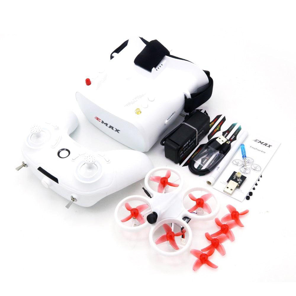 EMAX EZ Pilot 82MM Mini FPV Racing Drone - 5.8G With Camera Goggle Glasses RC Drone 2~3S RTF Version RC Toys Gift 2 EMAX EZ Pilot 82MM Mini FPV Racing Drone - 5.8G With Camera Goggle Glasses RC Drone 2~3S RTF Version RC Toys Gift - Image 2