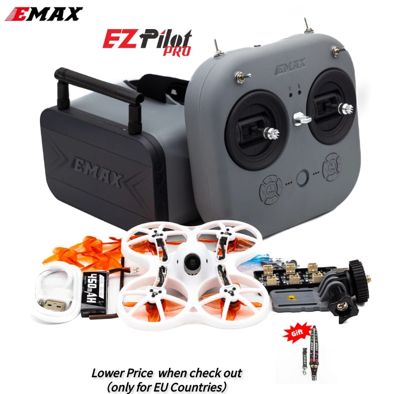 Emax EZ Pilot Pro RTF Kit - FPV Racing Drone Set for Beginners Ready-To-Fly FPV Drone w/ Controller Quadcopter 3 Emax EZ Pilot Pro RTF Kit - FPV Racing Drone Set for Beginners Ready-To-Fly FPV Drone w/ Controller Quadcopter — изображение 3