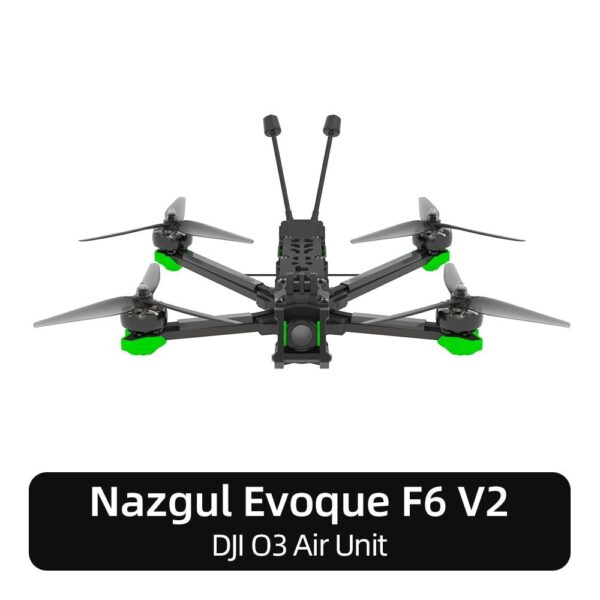 iFlight Nazgul Evoque F6 V2 FPV Drone - HD 6inch 6S  BNF F6X F6D（Squashed-X or DC Geometry）with DJI O3 Air Unit / GPS module - Image 3