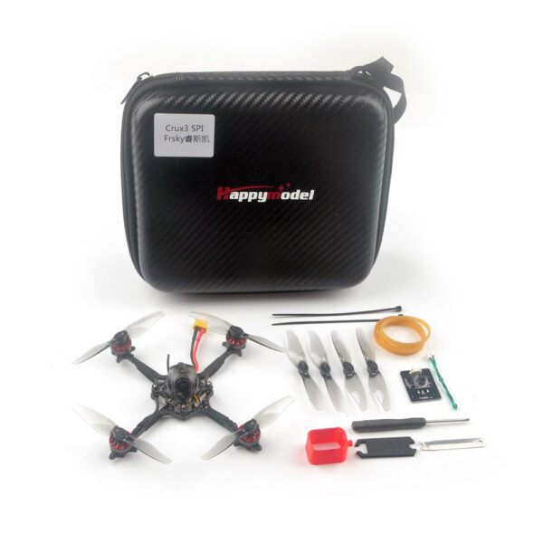 HappyModel Crux3 - 1-2S 115mm 3inch Toothpick FPV Freestyle Drone CrazybeeX 4in1 AIO 5A 200mW Caddx Ant 1200TVL EX1202.5 KV6400 3 HappyModel Crux3 - 1-2S 115mm 3inch Toothpick FPV Freestyle Drone CrazybeeX 4in1 AIO 5A 200mW Caddx Ant 1200TVL EX1202.5 KV6400 - Image 3