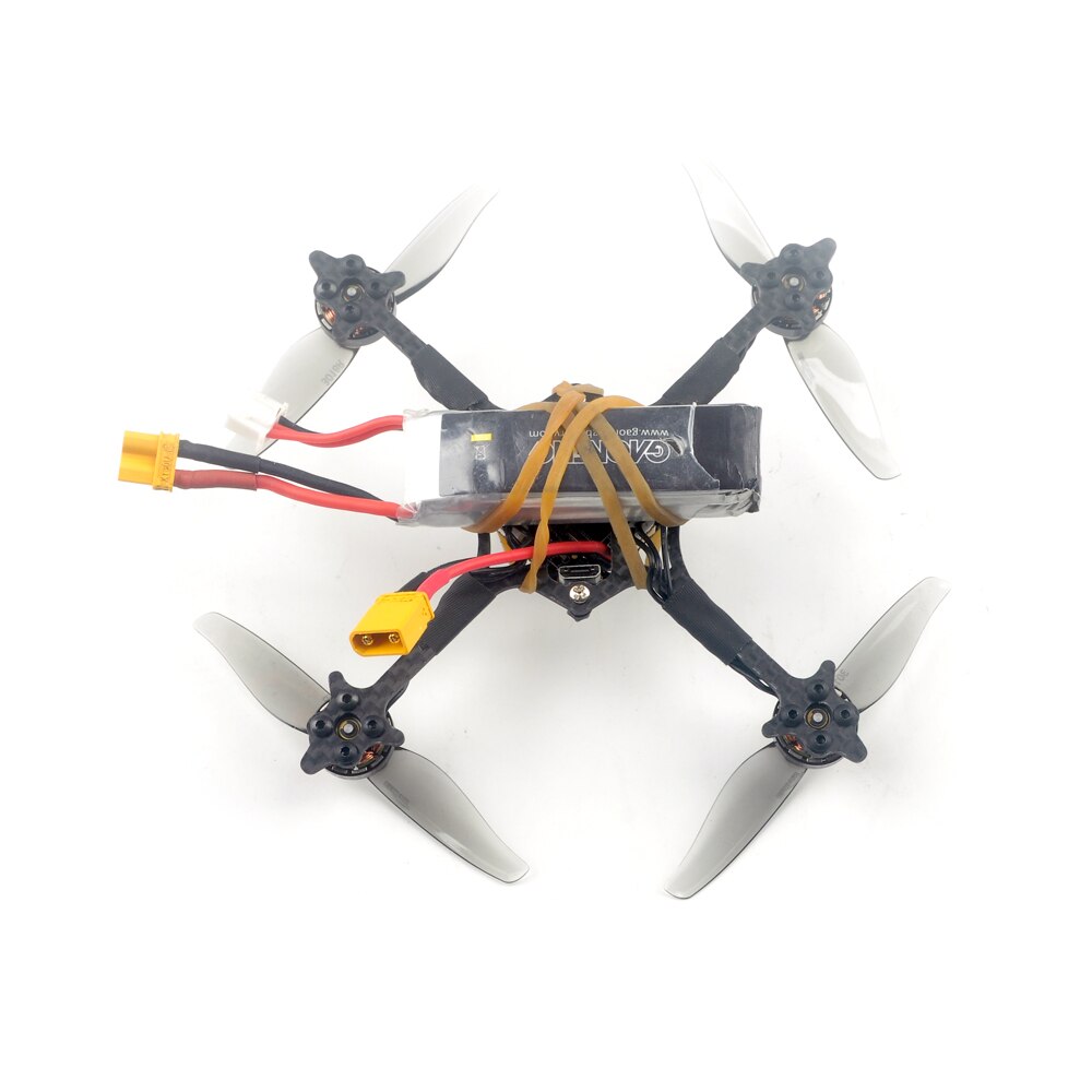 HappyModel Crux3 - 1-2S 115mm 3inch Toothpick FPV Freestyle Drone CrazybeeX 4in1 AIO 5A 200mW Caddx Ant 1200TVL EX1202.5 KV6400 2 HappyModel Crux3 - 1-2S 115mm 3inch Toothpick FPV Freestyle Drone CrazybeeX 4in1 AIO 5A 200mW Caddx Ant 1200TVL EX1202.5 KV6400 - Image 2