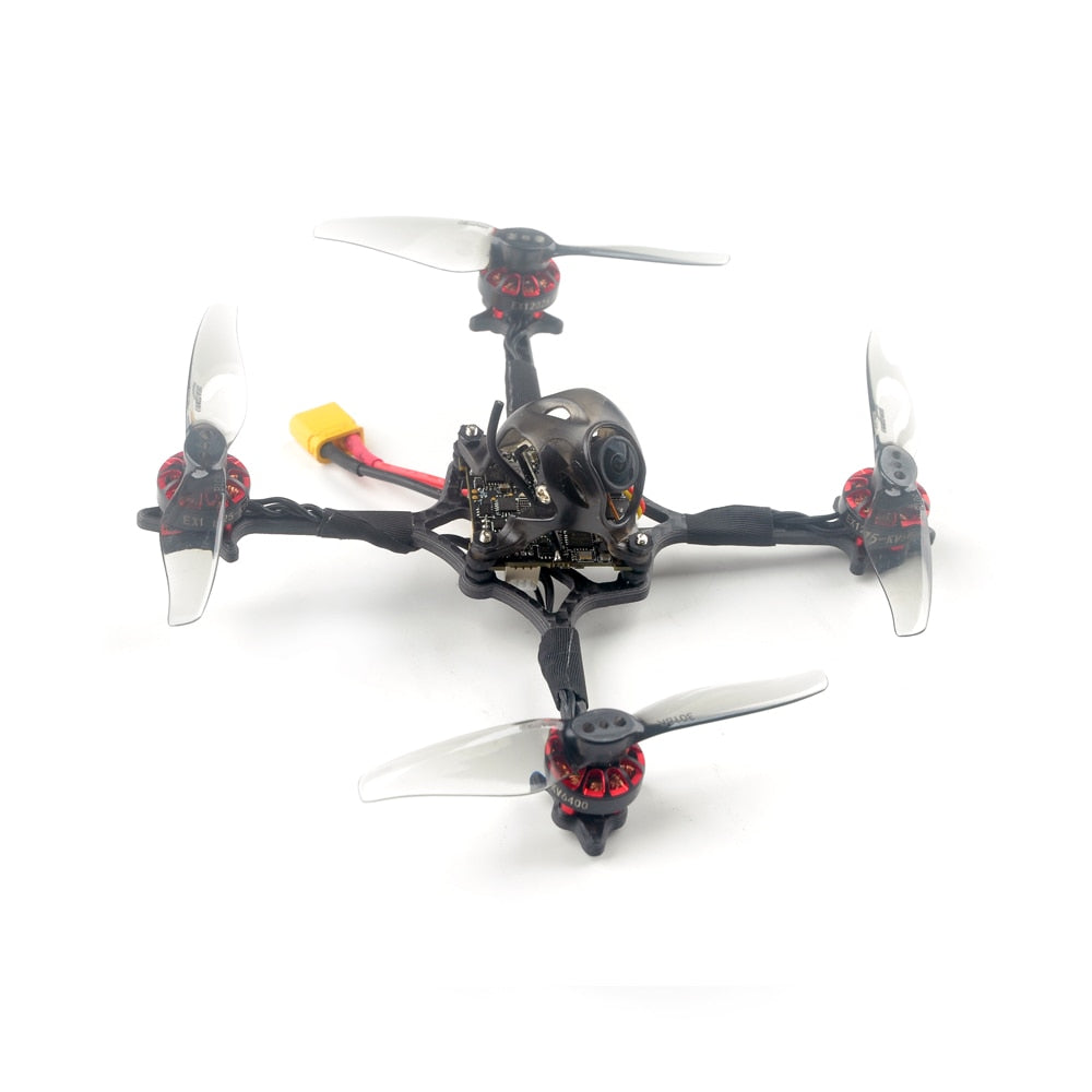 HappyModel Crux3 - 1-2S 115mm 3inch Toothpick FPV Freestyle Drone CrazybeeX 4in1 AIO 5A 200mW Caddx Ant 1200TVL EX1202.5 KV6400 1 HappyModel Crux3 - 1-2S 115mm 3inch Toothpick FPV Freestyle Drone CrazybeeX 4in1 AIO 5A 200mW Caddx Ant 1200TVL EX1202.5 KV6400