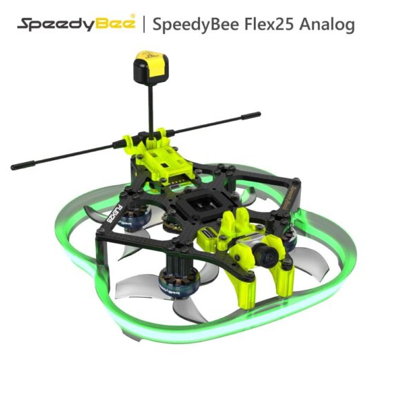 SpeedyBee F745 35A Freestyle FPV - 2.5 Inches Quadcopter 4S Flex25 RunCam Phoenix2-NANO Analog F745 35A Freestyle Drone Cinewhoop Tinywhoop 3 SpeedyBee F745 35A Freestyle FPV - 2.5 Inches Quadcopter 4S Flex25 RunCam Phoenix2-NANO Analog F745 35A Freestyle Drone Cinewhoop Tinywhoop — изображение 3