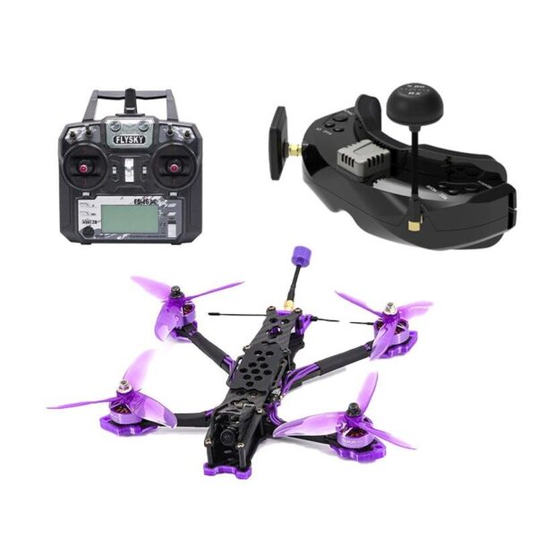 TCMMRC Metsaema215  - FPV racing drone camouflage propeller racing freestyle flying flexible RC drone kit fpv racing drone toy — изображение 4