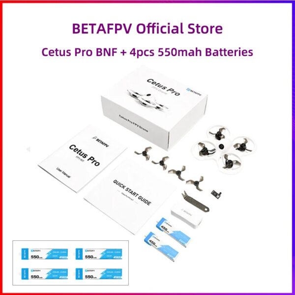 BETAFPV Cetus pro/Cetus X Brushless Quadcopter BNF Brushless Motors FPV Racing Drone Quadcopter 7 BETAFPV Cetus pro/Cetus X Brushless Quadcopter BNF Brushless Motors FPV Racing Drone Quadcopter - Image 7