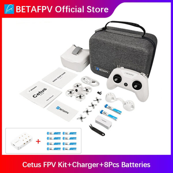 BETAFPV Cetus Pro/Cetus FPV Kit - Indoor Racing Drone BNF/RTF Frsky D8 Lite Radio 2 SE Transmitter 5.8G 14DBI VR02 Goggles VTX - صورة BETAFPV Cetus Pro/Cetus FPV Kit - Indoor Racing Drone BNF/RTF Frsky D8 Lite Radio 2 SE Transmitter 5.8G 14DBI VR02 Goggles VTX - صورة 5